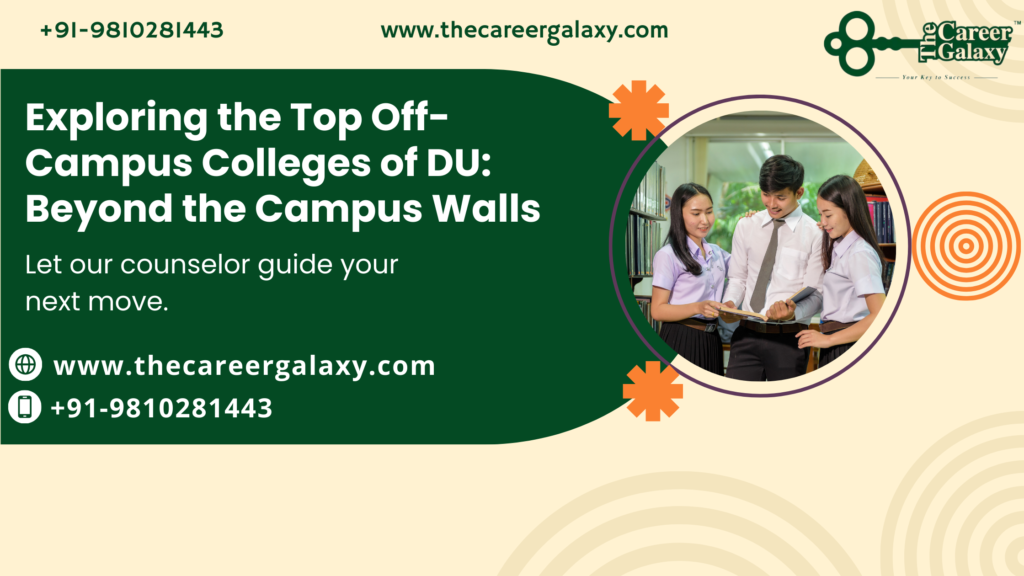 List of Top OffCampus Colleges of DU Courses Offered and Fees TCG