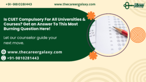 CUET Compulsory For All Universities & Courses