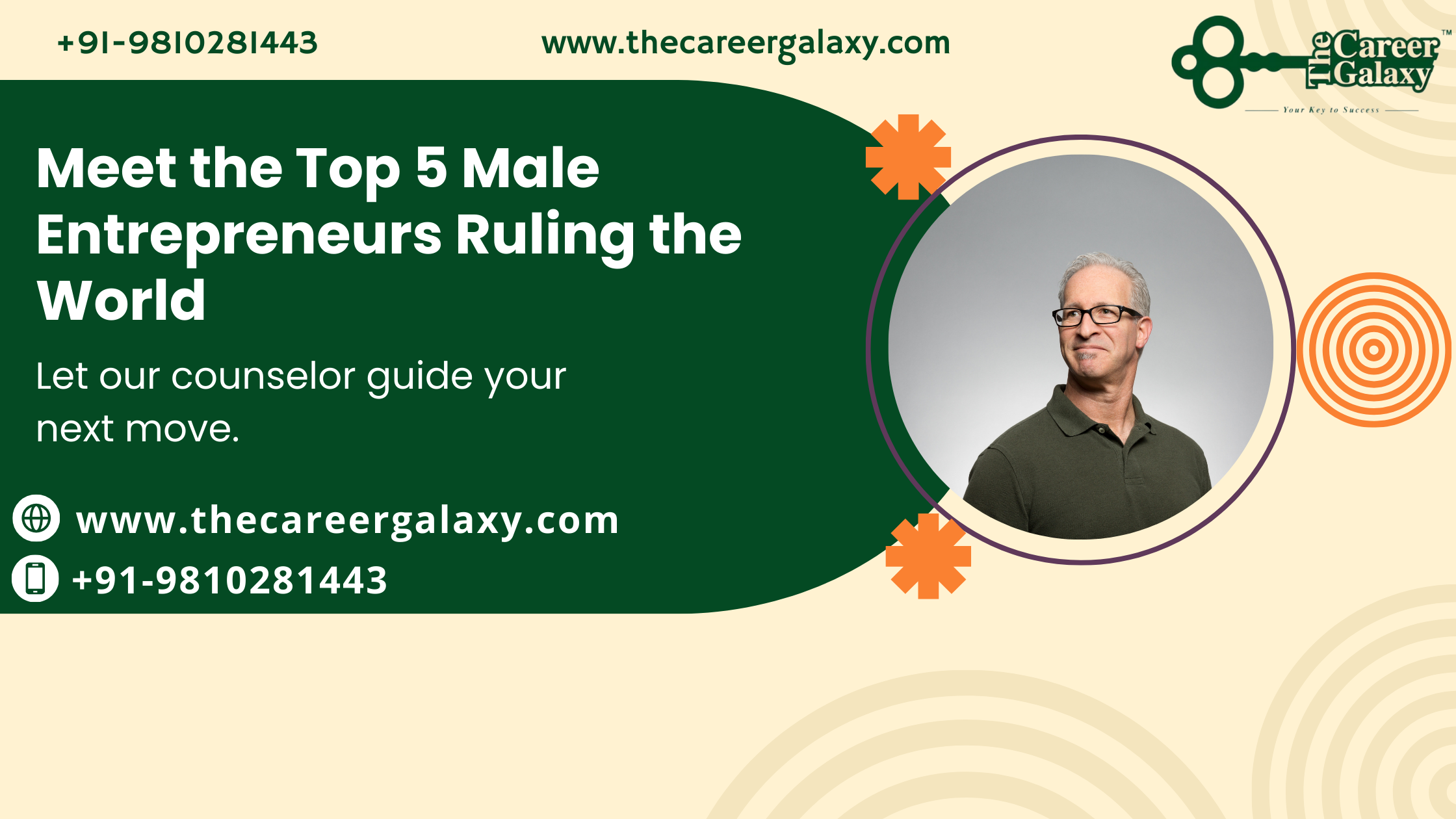 the Top 5 Male Entrepreneurs