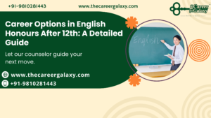 Career Options in English Honours After 12th