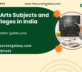 Liberal Arts Subjects and Top Colleges in India