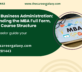 Master of Business Administration