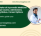 Bachelor of Ayurvedic Medicine and Surgery