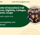 Master of Education