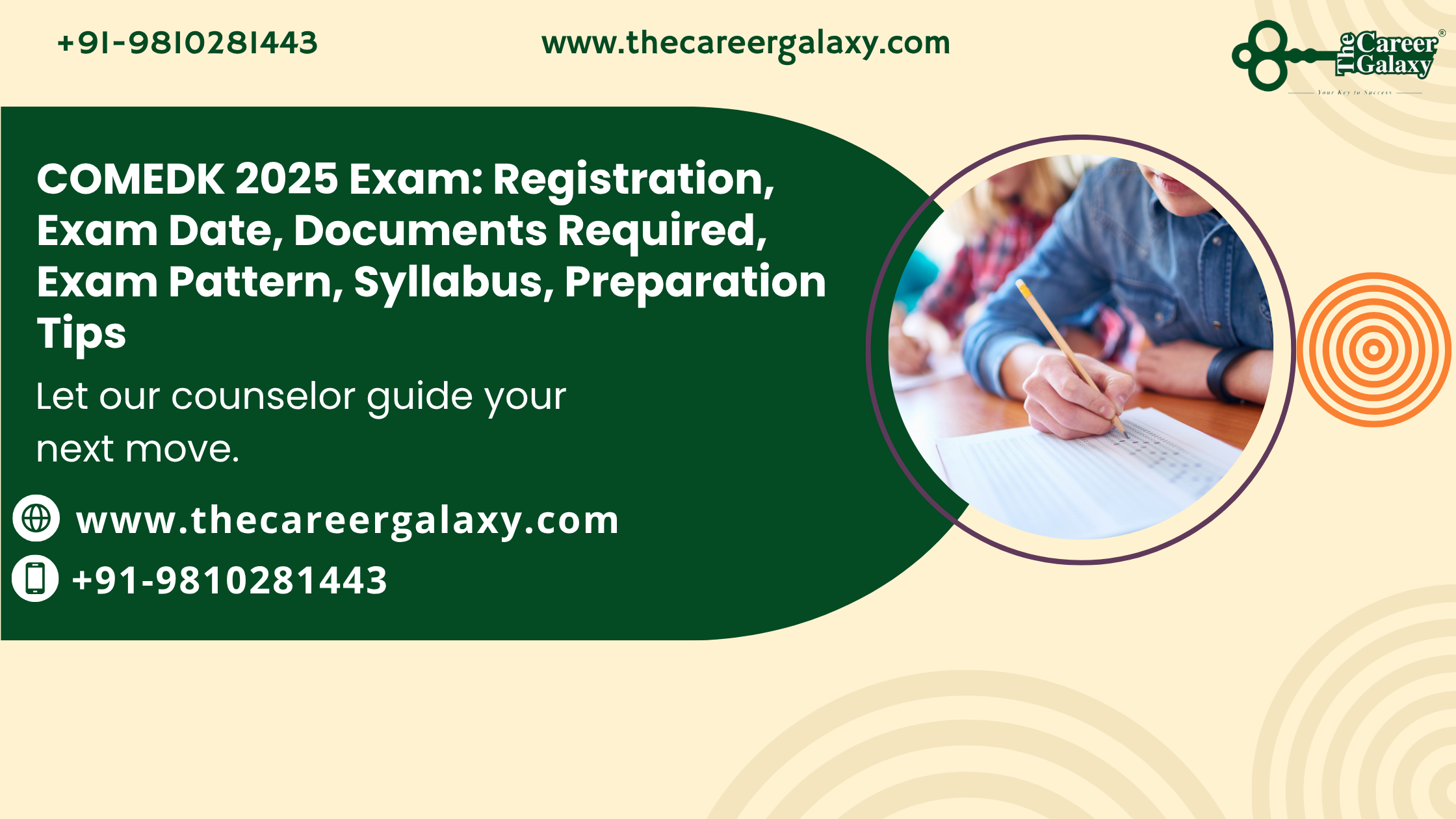 COMEDK 2025 Exam