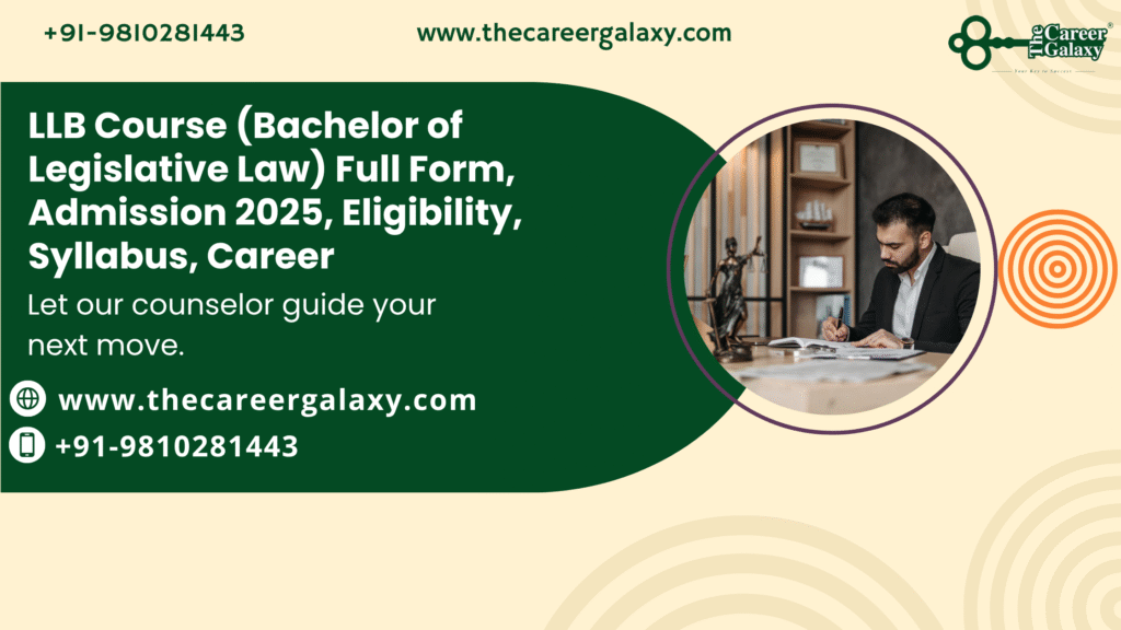 LLB Full Form, Admission 2025 & Career | Law Course Guide | TCG