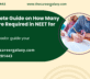 A Complete Guide on How Many Marks Are Required in NEET for MBBS