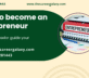How to become an Entrepreneur