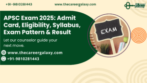 APSC Exam 2025