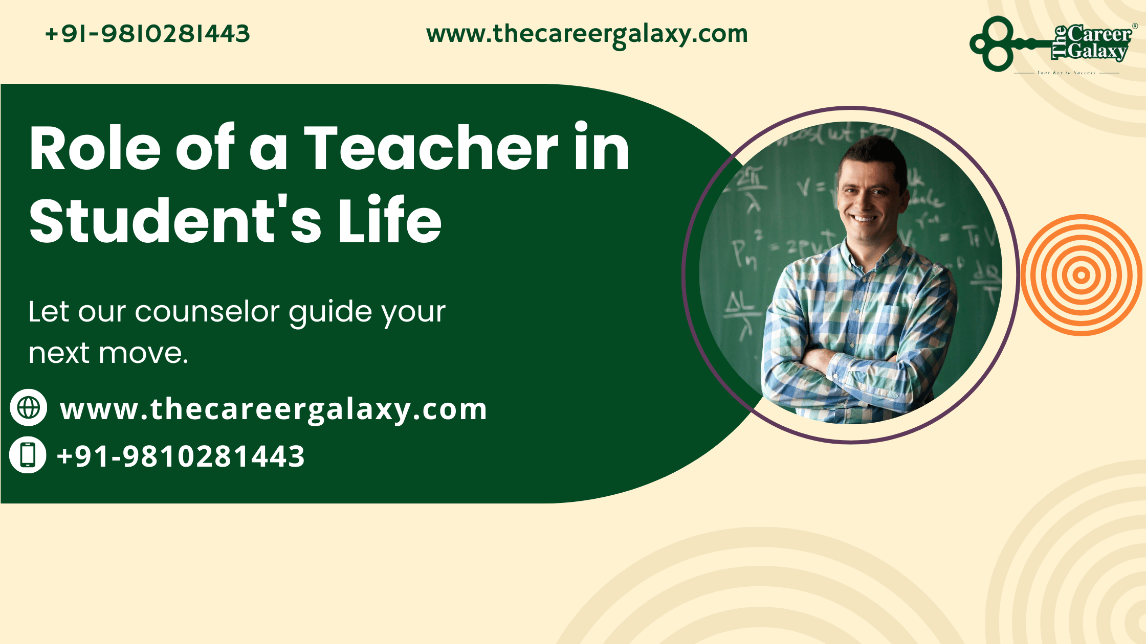 Role of a Teacher in Student’s Life