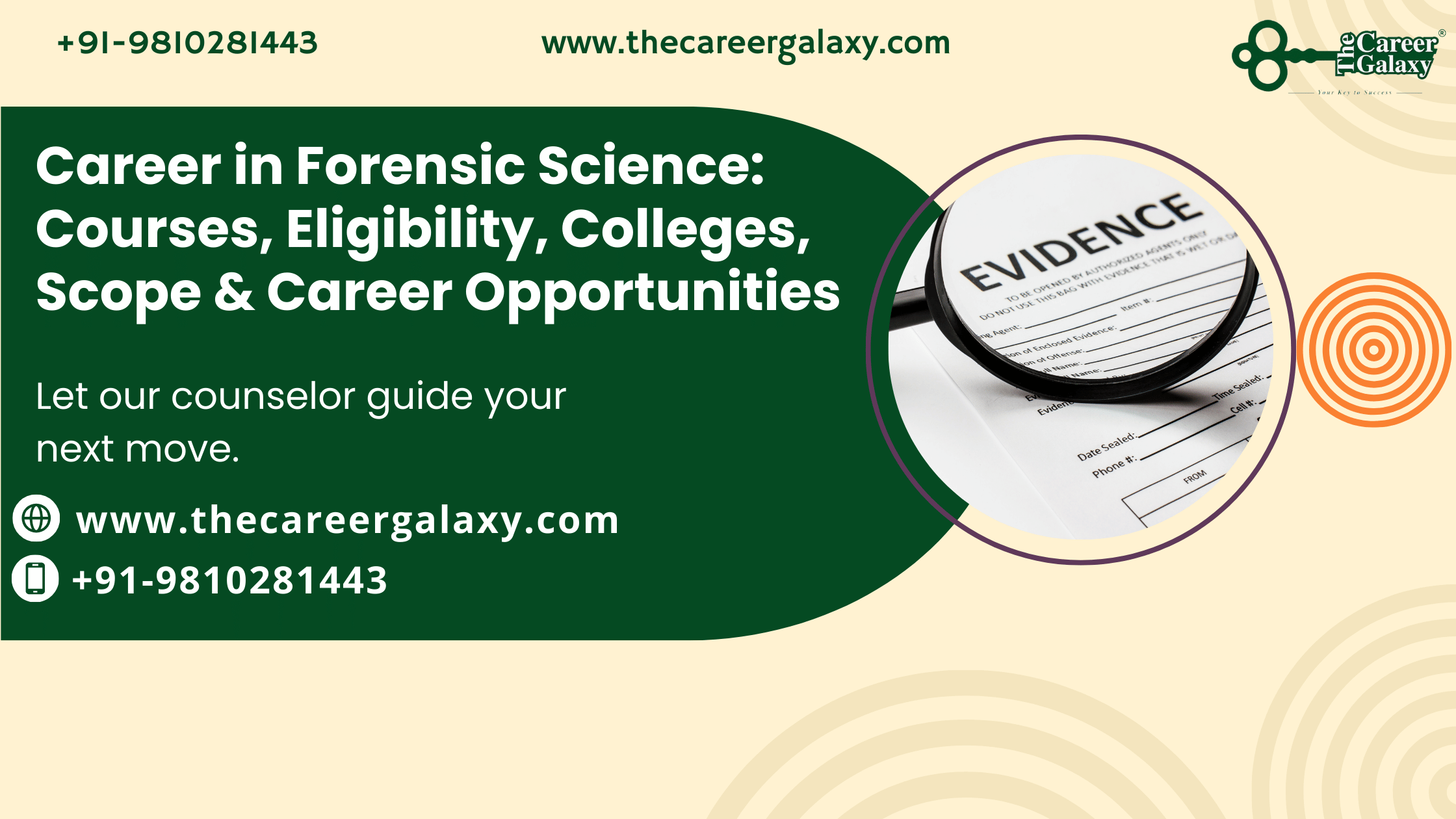 Career in Forensic Science