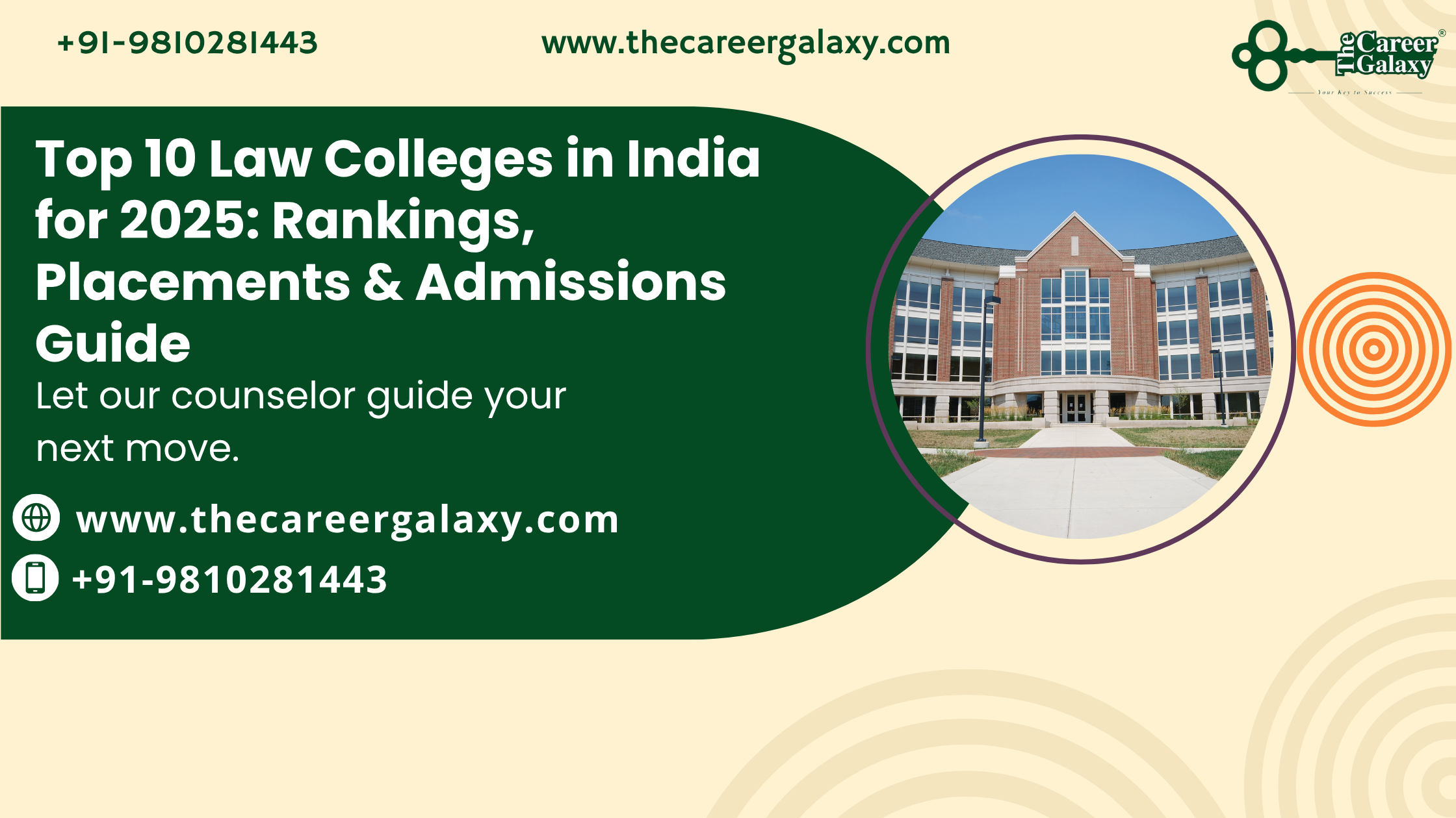 Top 10 Law Colleges in India for 2025: Rankings, Placements & Admissions Guide