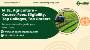 M.Sc. Agriculture