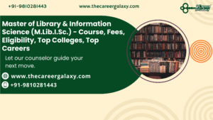 Master of Library & Information Science (M.Lib.I.Sc.)