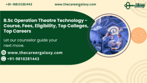 B.Sc Operation Theatre Technology