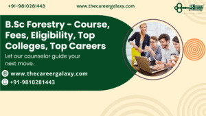 B.Sc Forestry – Course, Fees, Eligibility, Top Colleges, Top Careers