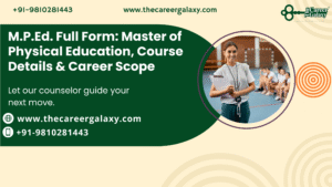 M.P.Ed. Full Form: Master of Physical Education, Course Details & Career Scope
