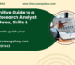 The Definitive Guide to a Market Research Analyst Career: Roles, Skills & Outlook