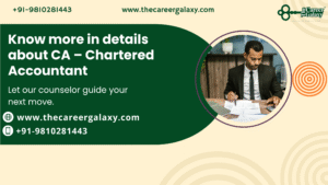 Know more in details about CA – Chartered Accountant