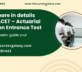 Know more in details about ACET – Actuarial Common Entrance Test