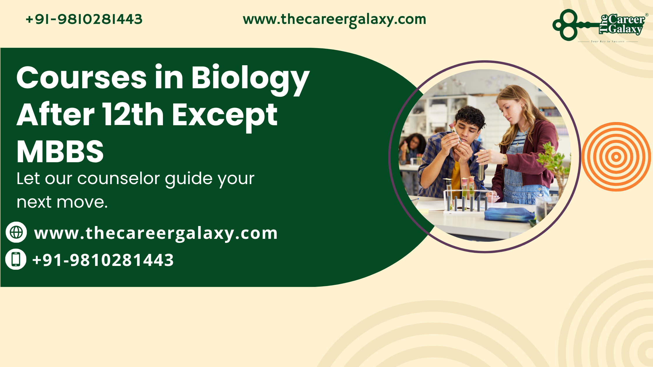 Courses in Biology After 12th Except MBBS