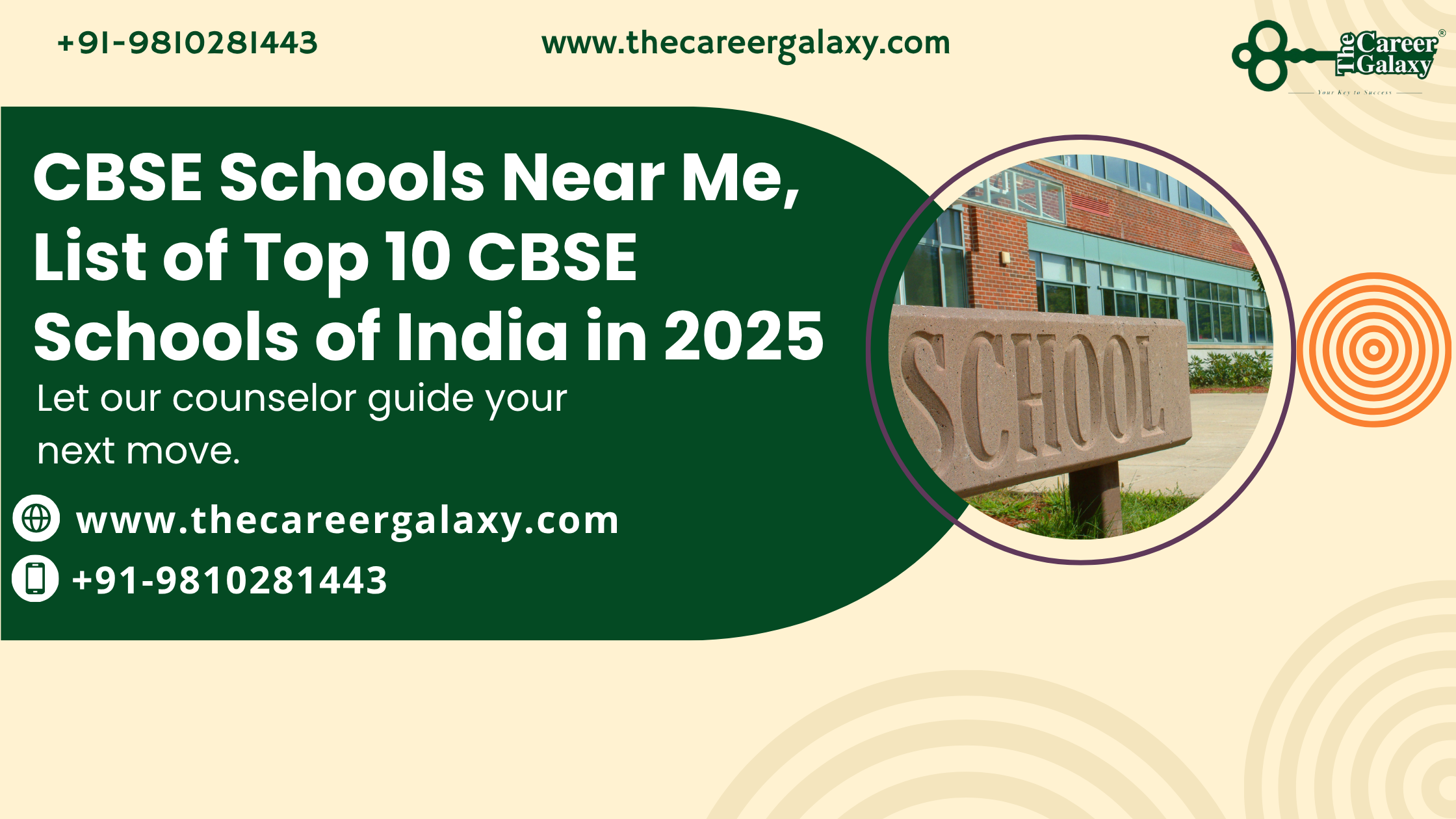 CBSE Schools Near Me, List of Top 10 CBSE Schools of India in 2025