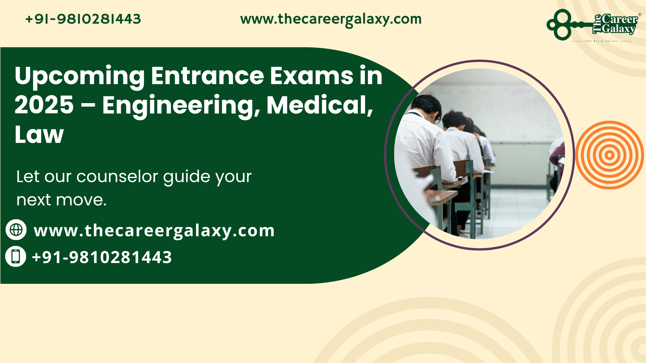 Upcoming Entrance Exams in 2025 – Engineering, Medical, Law