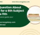 Every Question About Opting for a 6th Subject in Class 11th