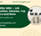 Career after MBA – Job Opportunities, Salaries, Top Recruiters and More