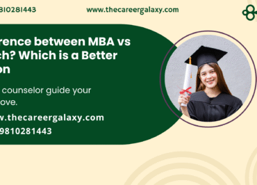 Difference between MBA vs MTech? Which is a Better Option