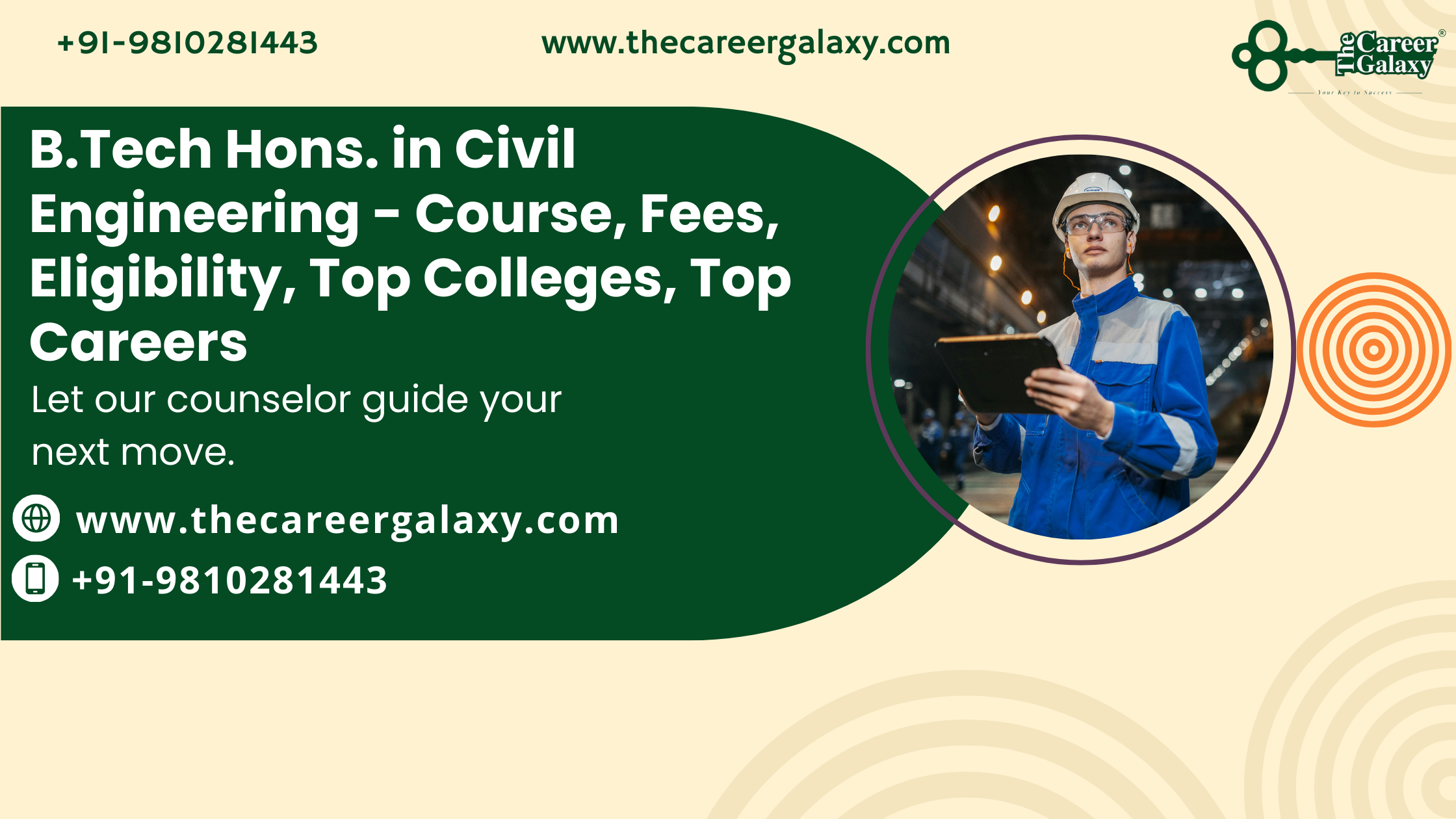 B.Tech Hons. in Civil Engineering – Course, Fees, Eligibility, Top Colleges, Top Careers