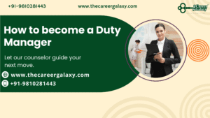 How to become a Duty Manager