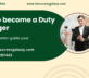 How to become a Duty Manager