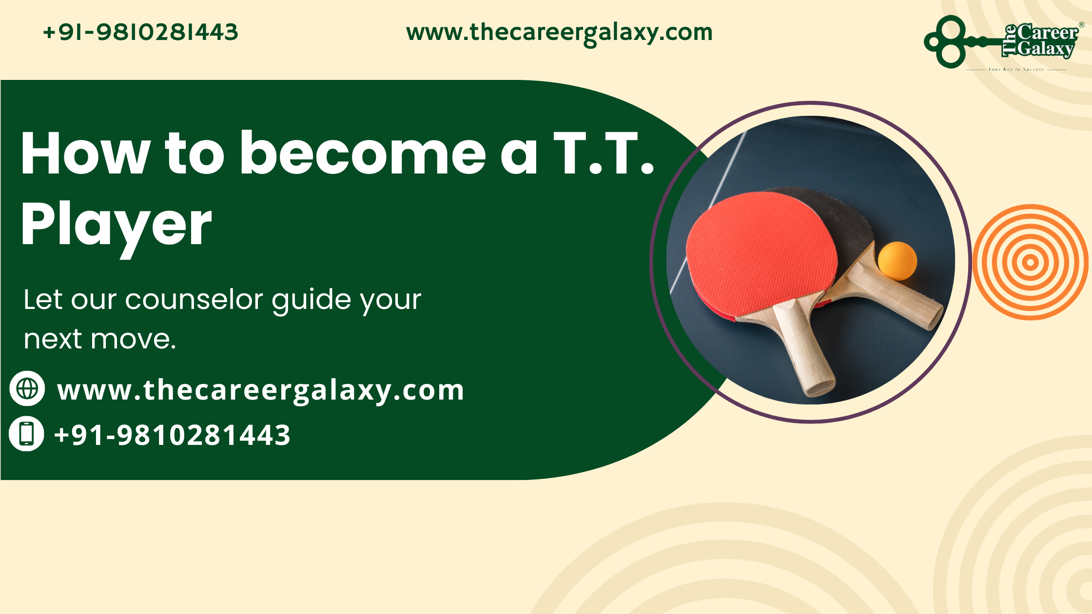 How to become a T.T. Player