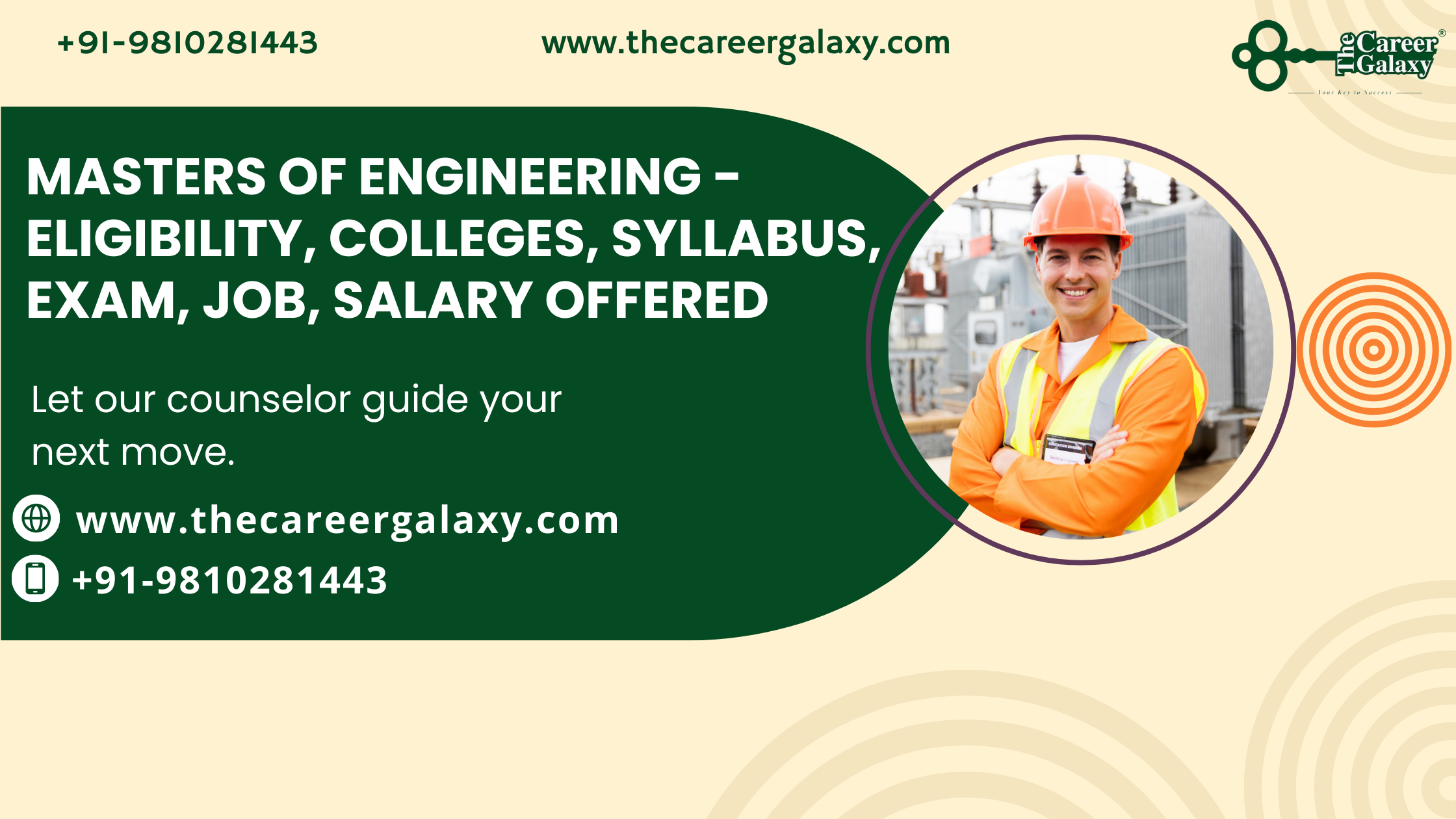 MASTERS OF ENGINEERING - ELIGIBILITY, COLLEGES, SYLLABUS, EXAM, JOB, SALARY OFFERED