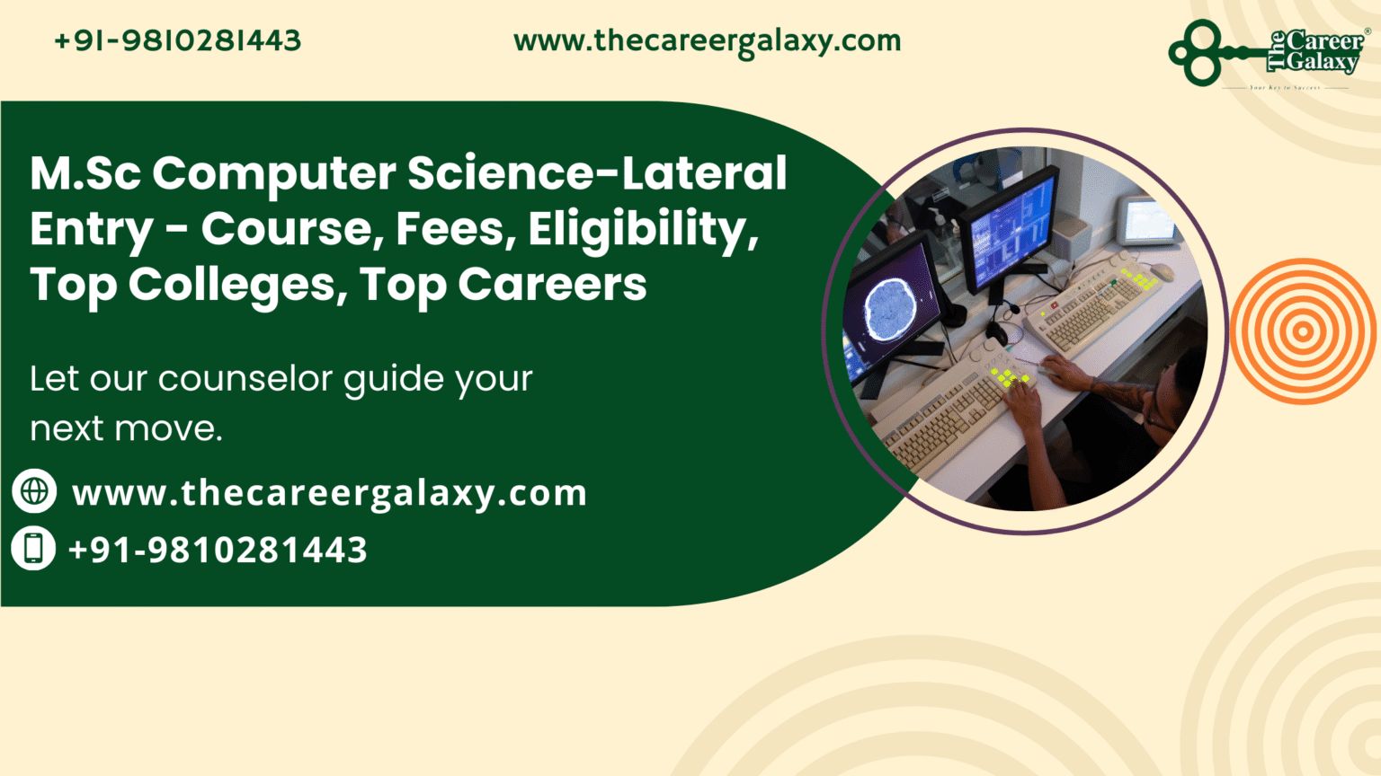 Entr Course M.Sc Computer Science Lateral Entry: Eligibility & Careers | TCG