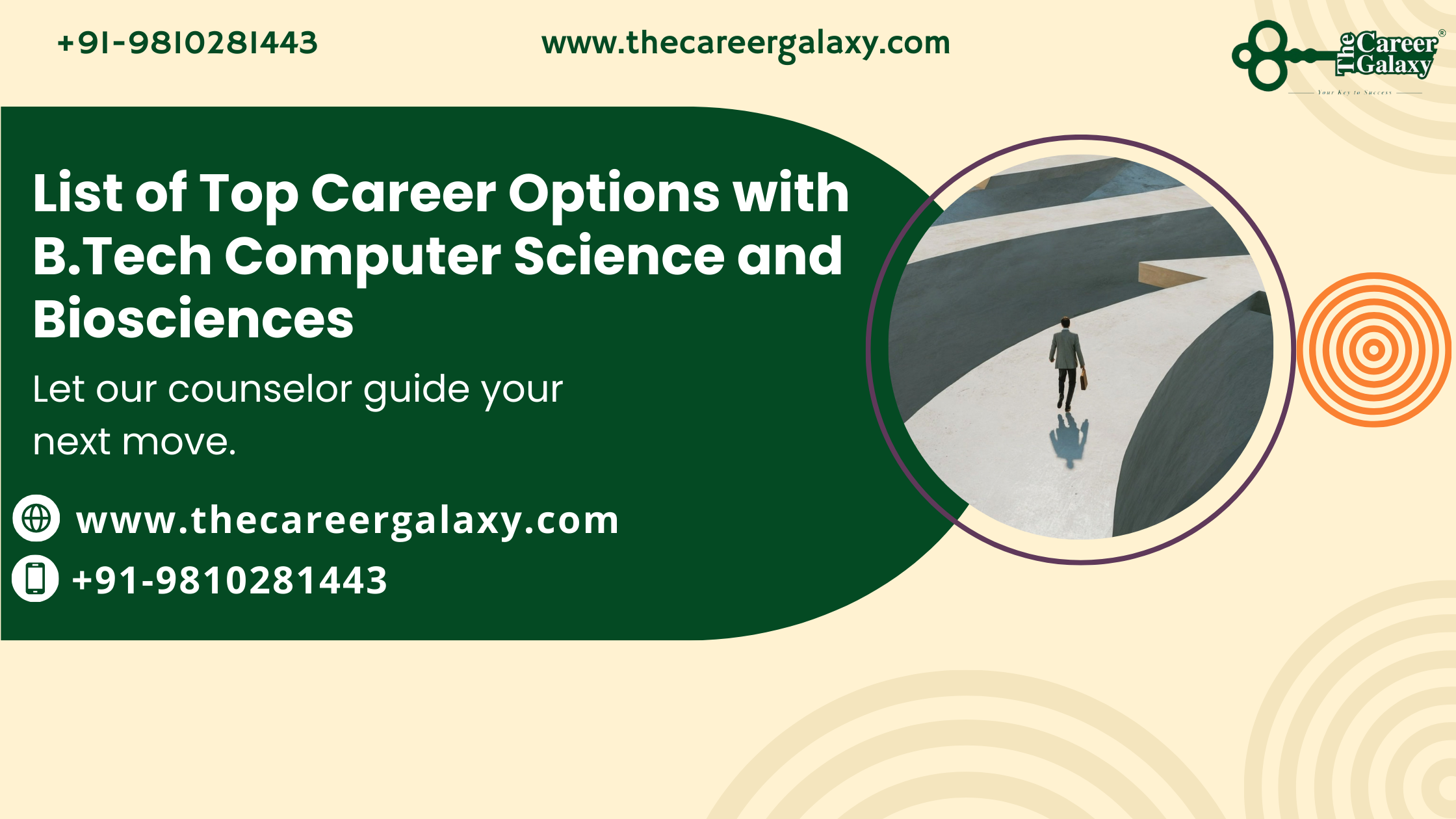 List of Top Career Options with B.Tech Computer Science and Biosciences
