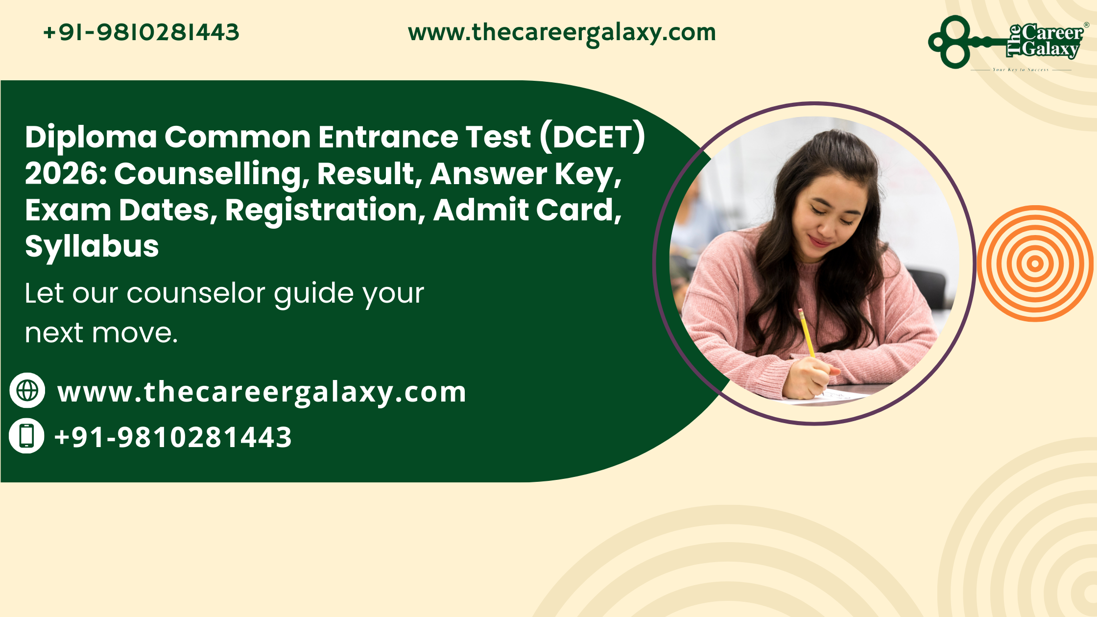 Diploma Common Entrance Test (DCET) 2026: Counselling, Result, Answer Key, Exam Dates, Registration, Admit Card, Syllabus