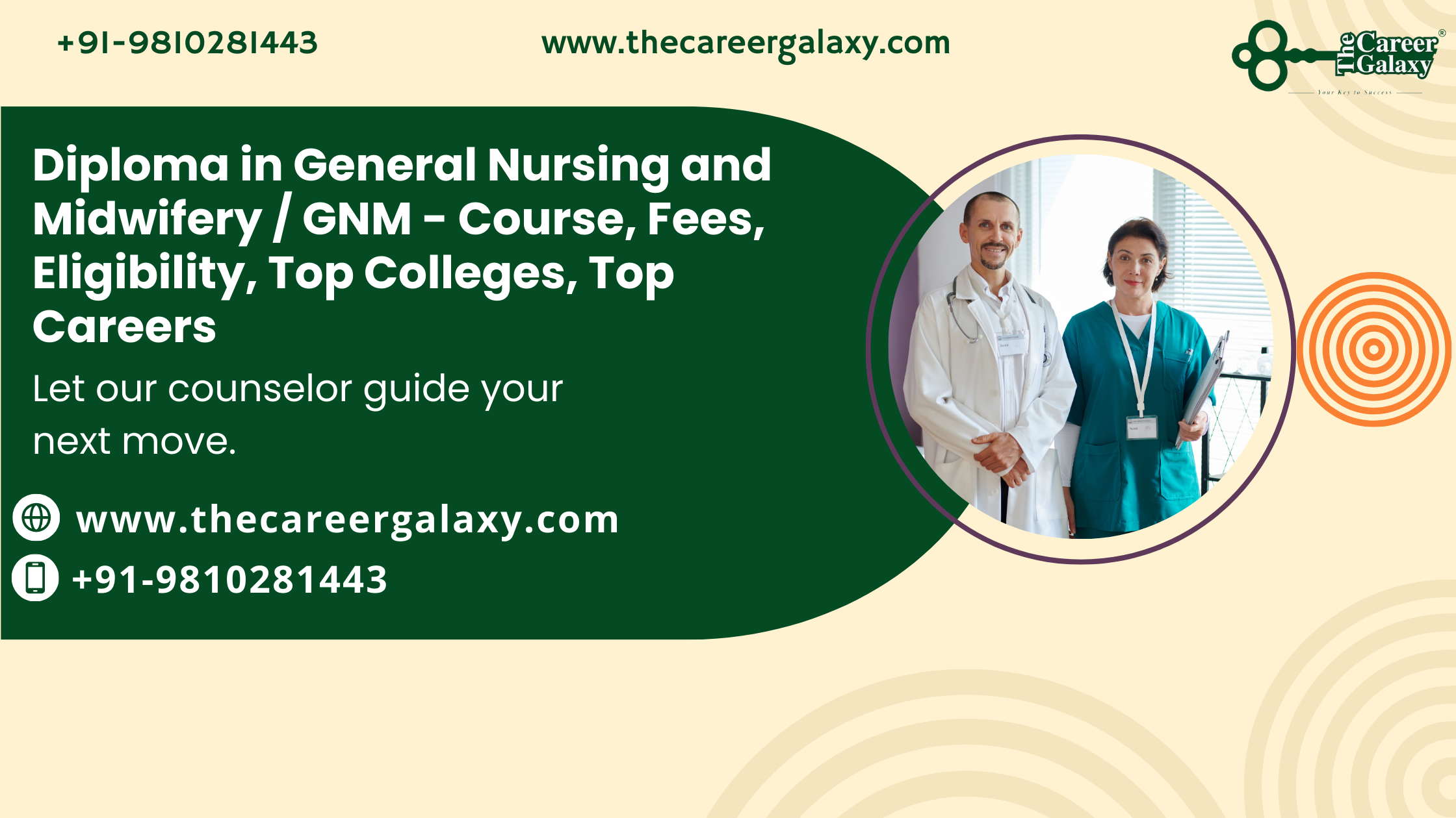 Diploma in General Nursing and Midwifery / GNM – Course, Fees, Eligibility, Top Colleges, Top Careers