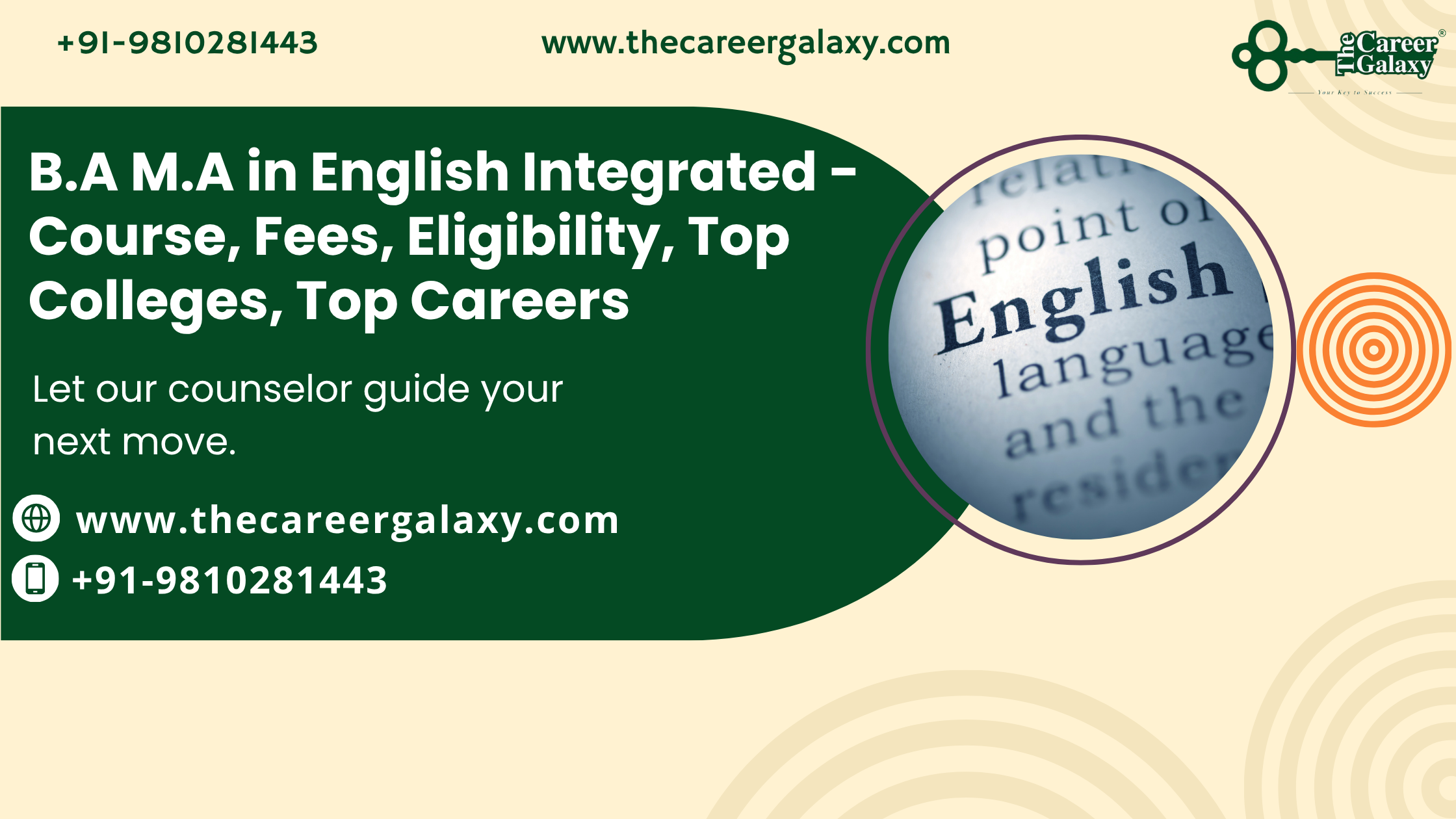 B.A M.A in English Integrated - Course, Fees, Eligibility, Top Colleges, Top Careers